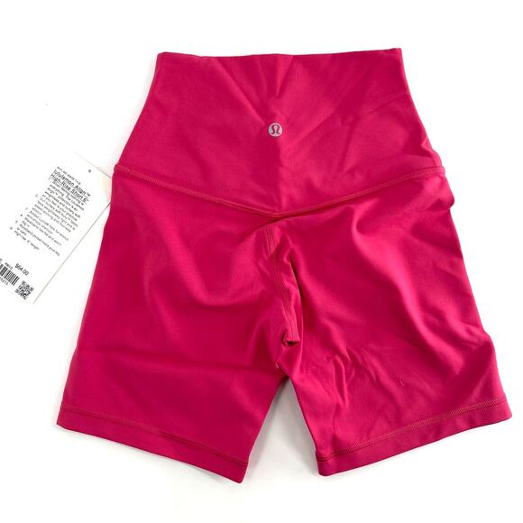 Lululemon Raspberry Coulis Align™ High-Rise Short 6" Size 2 - Picture 7 of 10